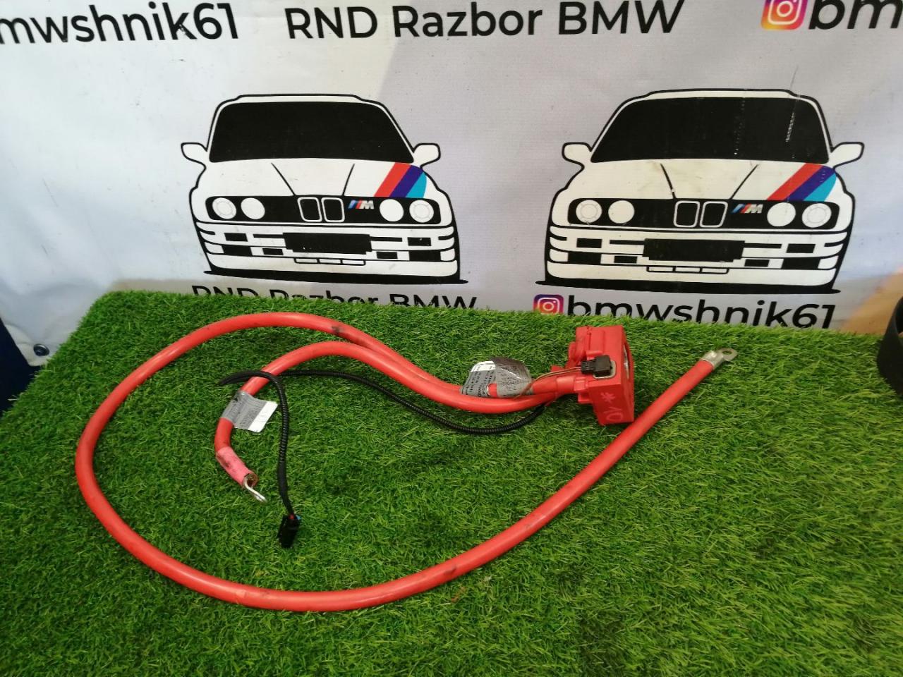 клемма аккумулятора плюс BMW 5 серия E60/E61 E61 2006, 3.0 л., N52 B30, бензин, АКПП, универсал, 61126989782 - фото №1