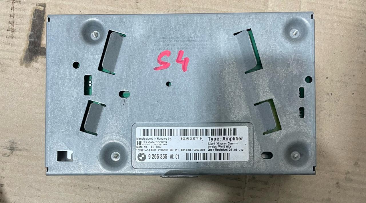 усилитель музыкальный BMW 5 серия F07/F10/F11 F10 2012, 2.0 л., N20 B20 A, бензин, АКПП, седан, правый руль, 65129266355, 65129312592 - фото №1