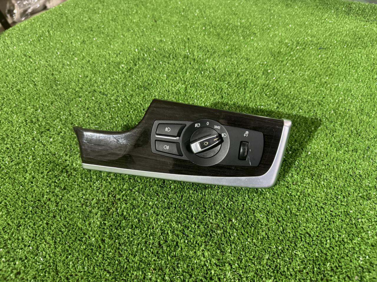 переключатель света BMW 5 серия F07/F10/F11 F10 2012, 2.0 л., N20 B20 A, бензин, АКПП, седан, правый руль, 61316803965, 61319192744 - фото №1