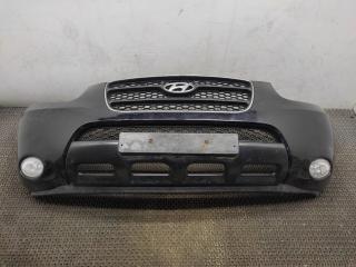 бампер передний Hyundai Santa Fe 2 поколение (CM) CM 2006, 2.2 л., CRDi, D4EB, дизель, АКПП, ebony black / eb, внедорожник 5 дв., полный привод, правый руль, 86511-2B020