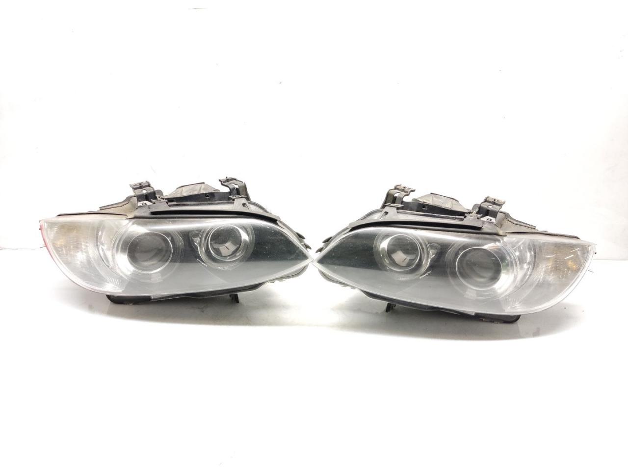 фара BMW 3 серия E90/E91/E92/E93 E92 2007, 2.0 л., D, N47 D20 A, дизель, 6МКПП, karmesinrot/ a61, купе, задний привод, правый руль, 0301230671, 0301230672, 716212912, 716213012 - фото №1