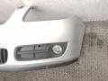 бампер передний Skoda Fabia 2 поколение (5J) 5J 2008, 1.4 л., TDi PD, BNV, дизель, 5МКПП, reflex silver / la7w, хетчбэк 5 дв., передний привод, правый руль, 5J0807221 - фото №2