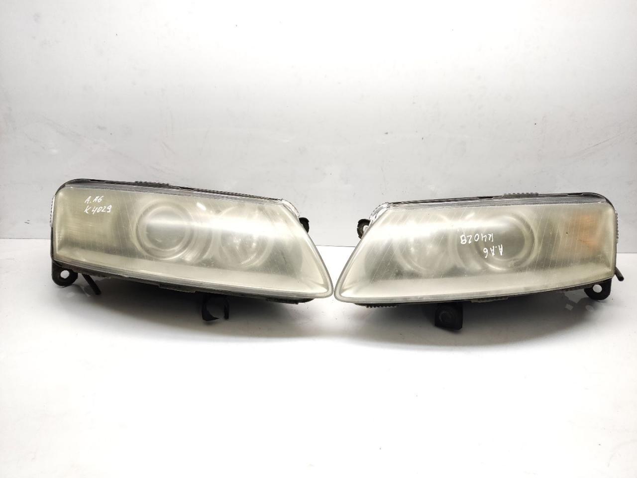 фара Audi A6 4F/C6 2004, 3.0 л., TDi, BMK, дизель, АКПП, stratosblau / lz5b, седан, полный привод, правый руль, 4F0941029CR, 4F0941030CR - фото №1