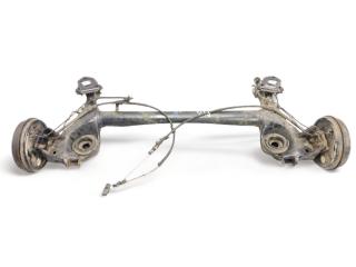 балка подвески задняя Opel Corsa E 2017, 1.4 л., i, B 14 XER, бензин, 5МКПП, schneeweiss / gaz, хетчбэк 3 дв., передний привод, правый руль, 13452227, 39010958