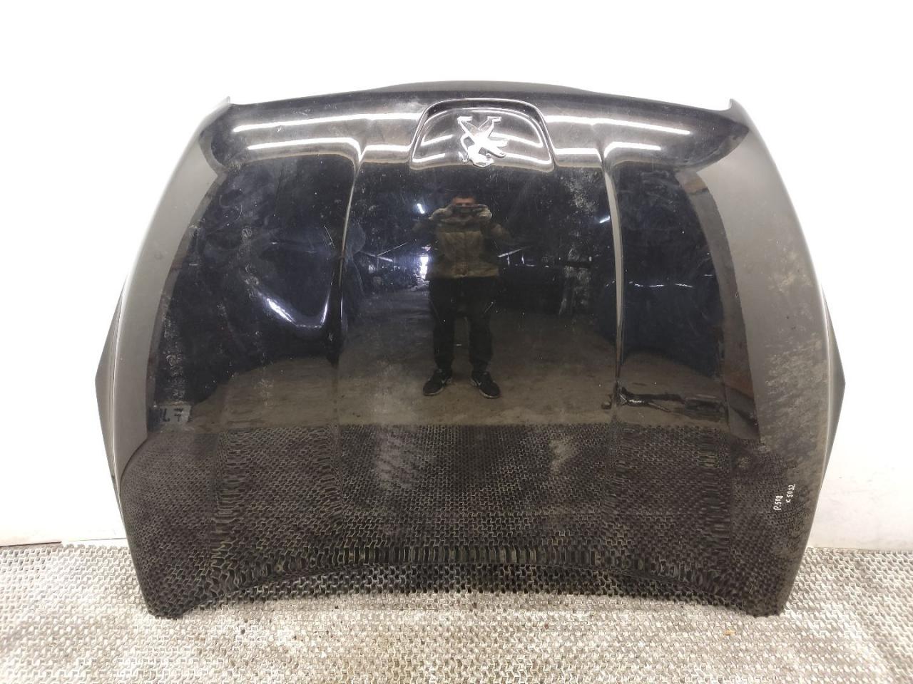 капот Peugeot 508 1 поколение 2012, 2.0 л., HDi, RHH (DW10CTED4), дизель, 6МКПП, noir perla nera / ktv, седан, передний привод, правый руль, 7901S3 - фото №1