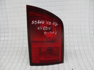 фонарь крышки багажника правый SsangYong Kyron 1 поколение DJ 2006, 2.0 л., XDI, D20DT, дизель, 5МКПП, серебро, внедорожник 5 дв., полный подключаемый привод, правый руль