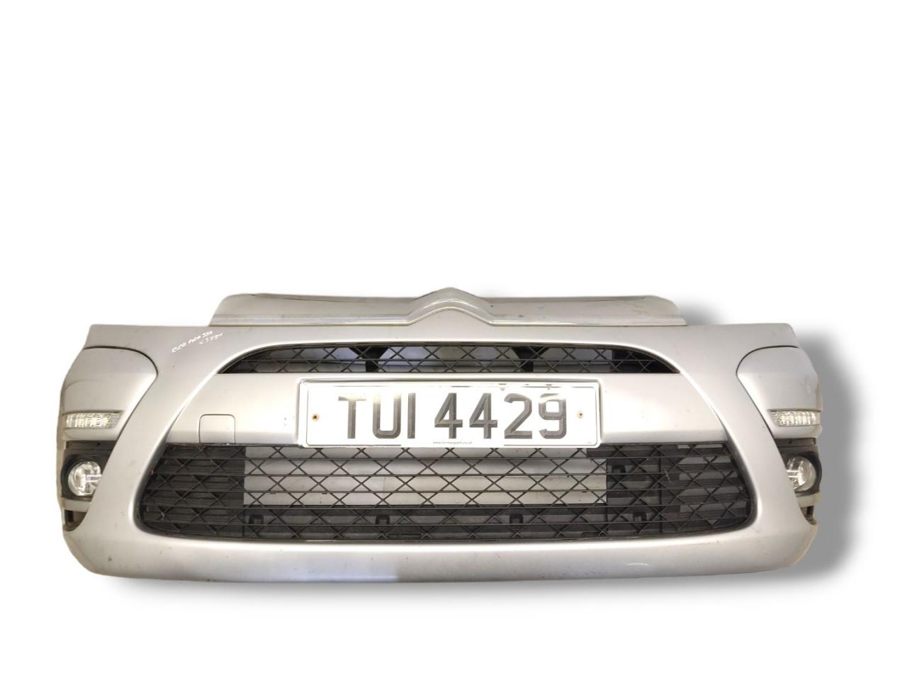 бампер передний Citroen C4 Picasso 1 поколение 2011, 1.6 л., HDi, 9HR (DV6C), дизель, робот, gris aluminium / ezr, минивэн, передний привод, правый руль - фото №1