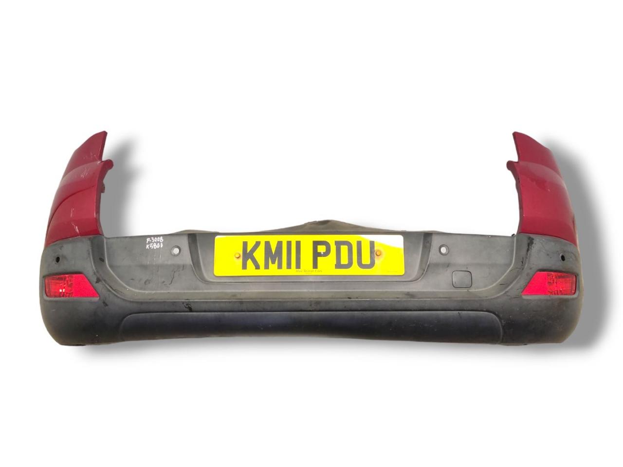 бампер задний Peugeot 3008 1 поколение 2011, 1.6 л., HDi, 9HR (DV6C), дизель, 6МКПП, rouge babylone / lkr, внедорожник 5 дв., передний привод, правый руль, 9685633177 - фото №1