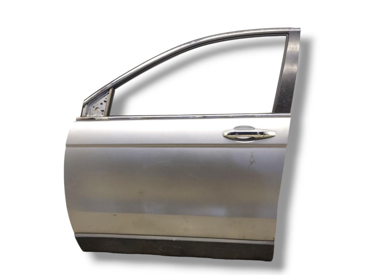 дверь передняя левая Honda CR-V 3 поколение RE6 2007, 2.2 л., cTDi, N22A2, дизель, 6МКПП, whistler silver / nh711m, внедорожник 5 дв., полный привод, правый руль, 67050-SWW-E00ZZ - фото №1