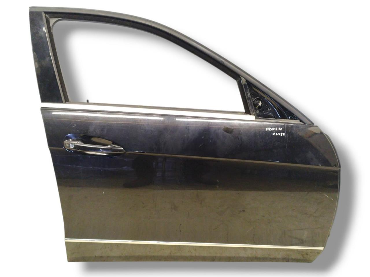 дверь передняя правая Mercedes-Benz E-Класс W212/S212/C207/A207 2010, 3.0 л., CDi, OM 642.850, дизель, АКПП, obsidianschwarz / 197, седан, задний привод, правый руль, A2127200205 - фото №1