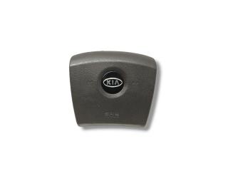 подушка безопасности водителя Kia Sorento 1 поколение BL 2006, 2.5 л., CRDi, D4CB, дизель, АКПП, ebony black / eb, внедорожник 5 дв., полный привод, правый руль, 569103E050CQ