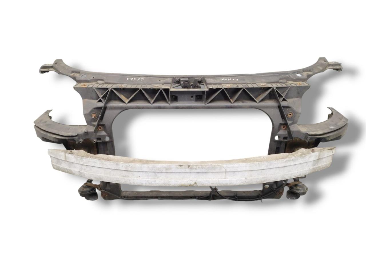 передняя панель крепления облицовки (телевизор) Audi TT 8N 2002, 1.8 л., Ti, BAM, бензин, 6МКПП, silbersee / ly7w, купе, полный привод, правый руль, 8N0805594D, 8N0807108B - фото №1