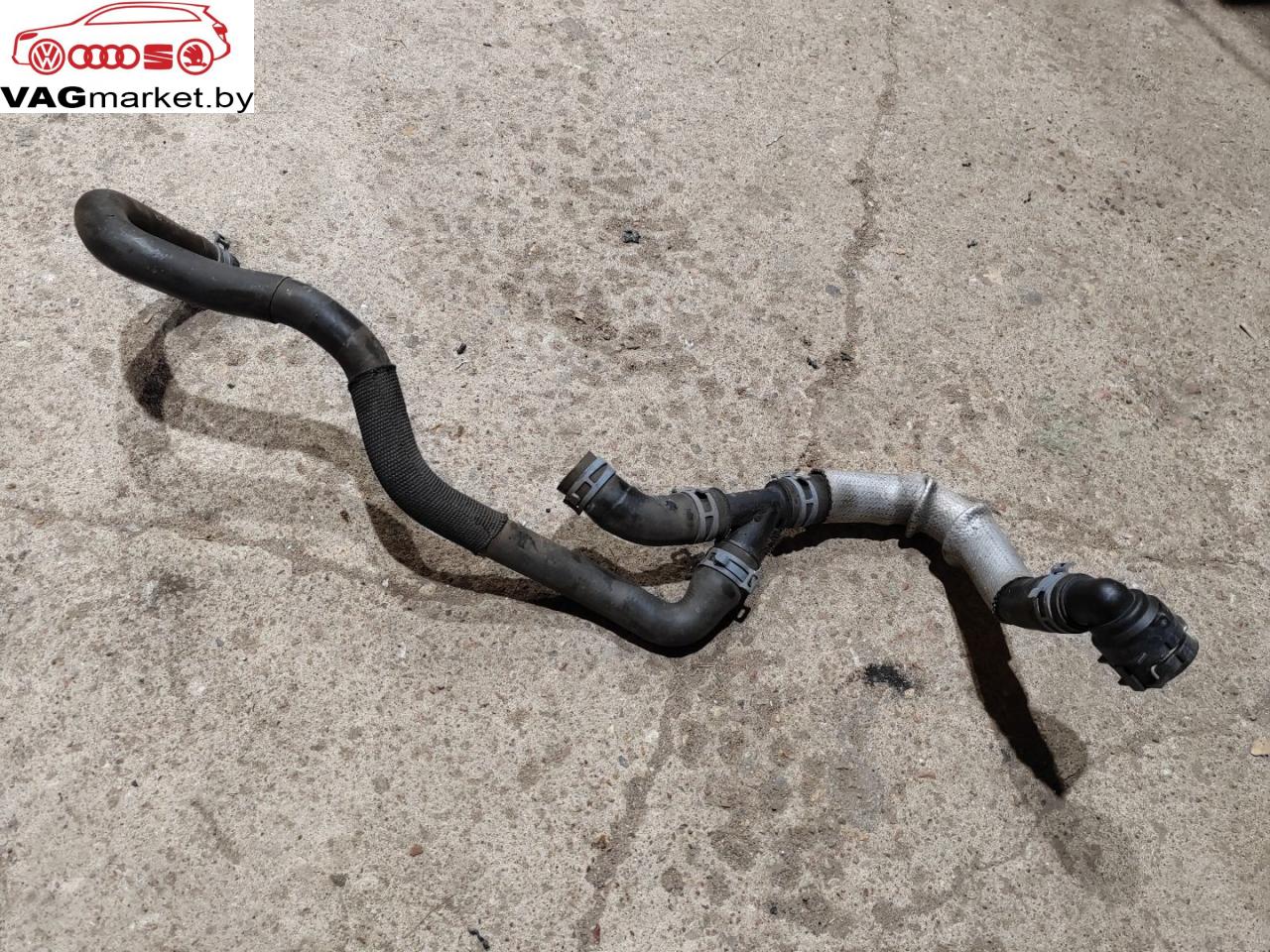 патрубок радиатора Volkswagen Caddy 4 поколение 2019, 1.4 л., бензин, 2K0122073AF - фото №1