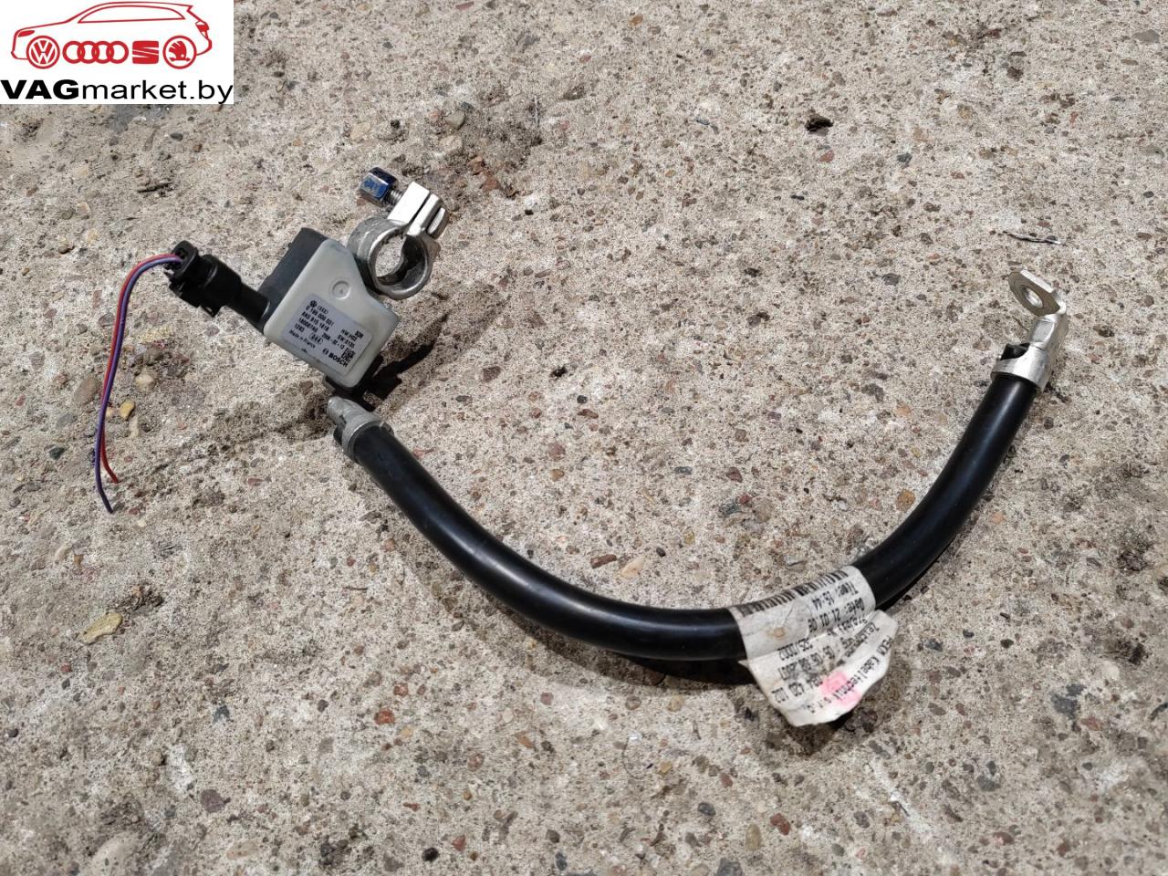 минусовой провод аккумулятора Audi A4 B8/8K 2008, 1.8 л., бензин, 8K0915181B - фото №1