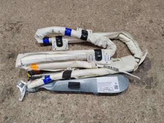 подушка безопасности боковая (шторка) Volkswagen Tiguan 1 поколение 2011, 2.0 л., дизель, 5N0880741G