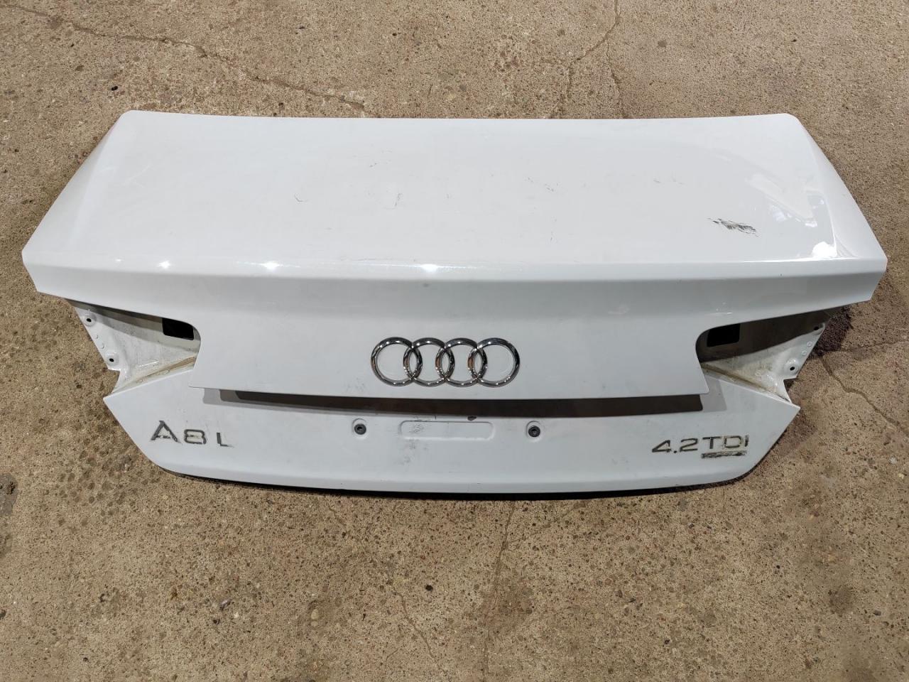 крышка багажника (дверь 3-5) Audi A8 D4/4H 2011, 4.2 л., TDi, дизель, 4H0827023B - фото №1