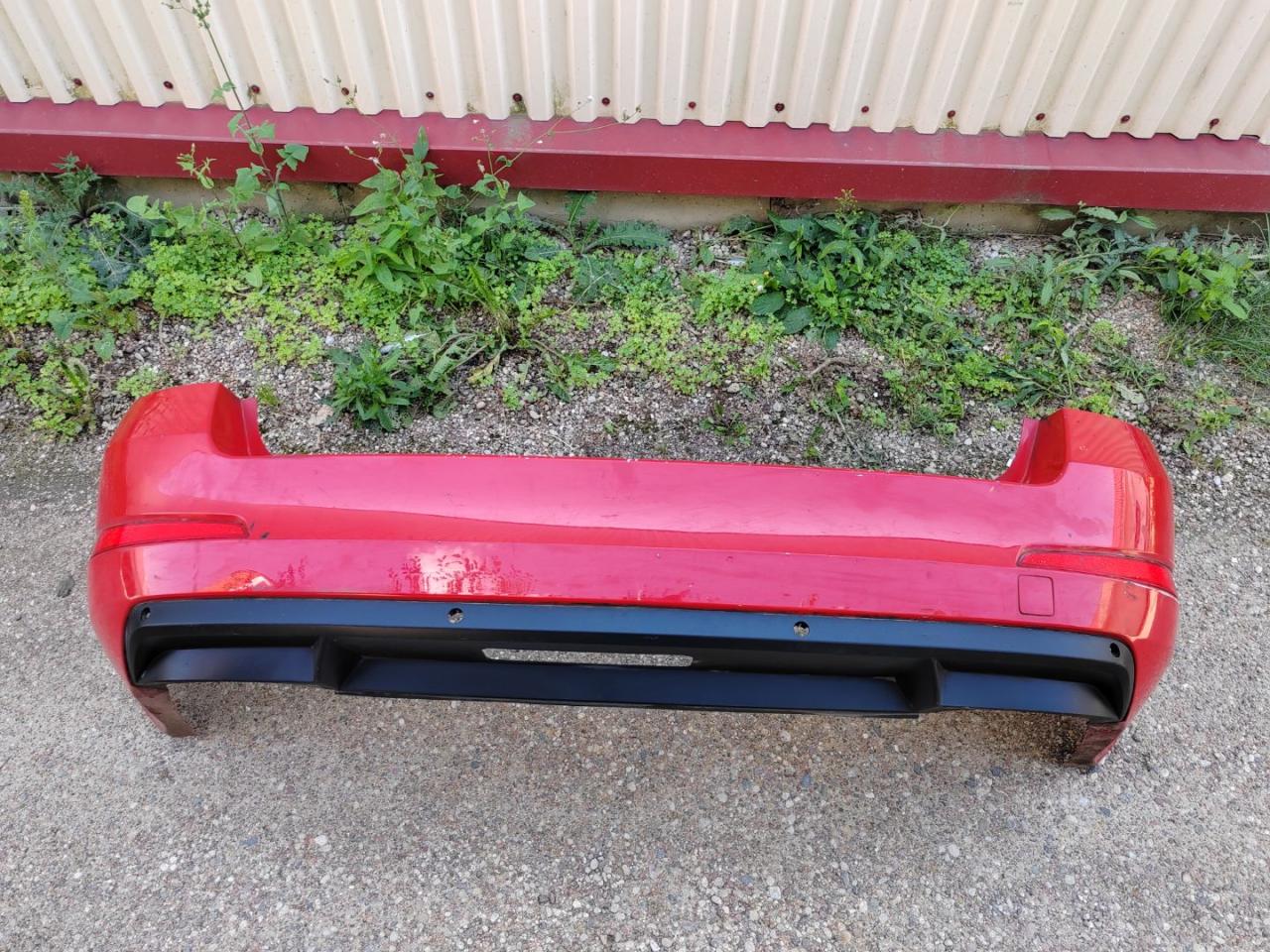 бампер задний Skoda Octavia 3 поколение (A7) 2016, 1.4 л., бензин, 5E9807421 - фото №1