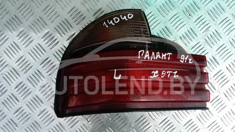 фонарь задний левый Mitsubishi Galant 6 поколение 1991, 1.8 л., бензин, МКПП, хетчбэк 5 дв. - фото №1