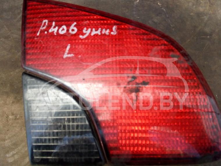 фонарь крышки багажника левый Peugeot 406 1 поколение 1999, 1.9 л., дизель, МКПП, универсал - фото №1