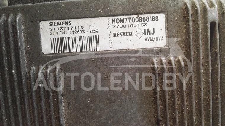 блок управления двигателем Renault Espace 3 поколение 1998, 2.0 л., бензин, МКПП, минивэн - фото №1