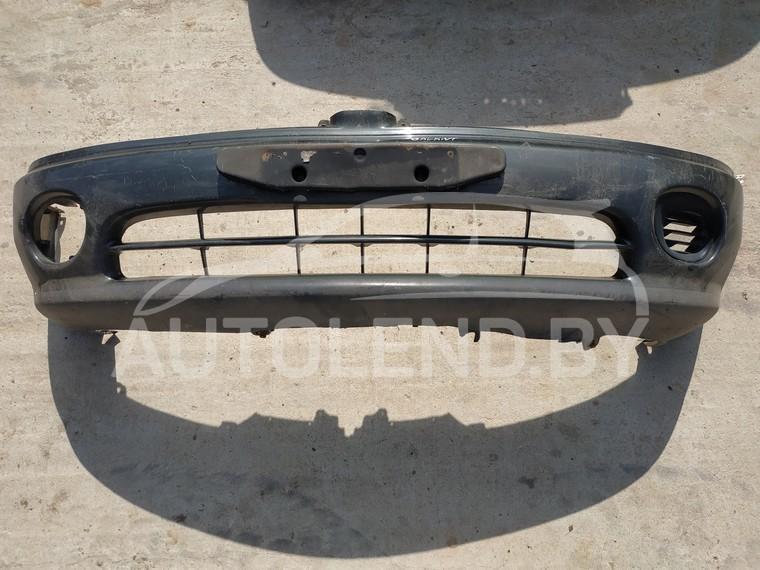 бампер передний Mitsubishi Galant 7 поколение 1995, 1.8 л., бензин, МКПП, хетчбэк 5 дв. - фото №1