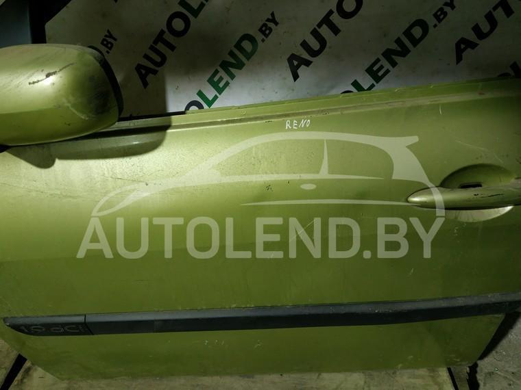 дверь передняя левая Renault Megane 2 поколение 2004, 1.8 л., бензин, МКПП, хетчбэк 5 дв. - фото №1