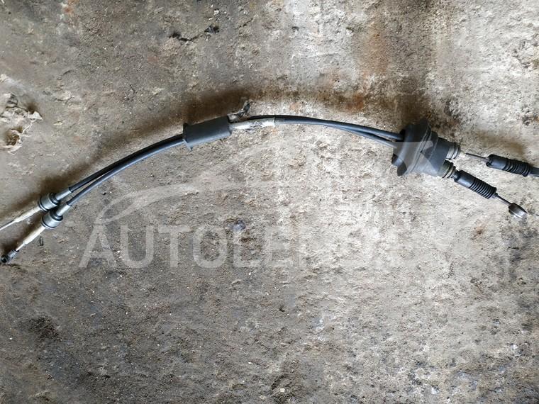 трос кулисы КПП Peugeot 806 1 поколение 1996, 1.8 л., бензин, МКПП, минивэн - фото №1