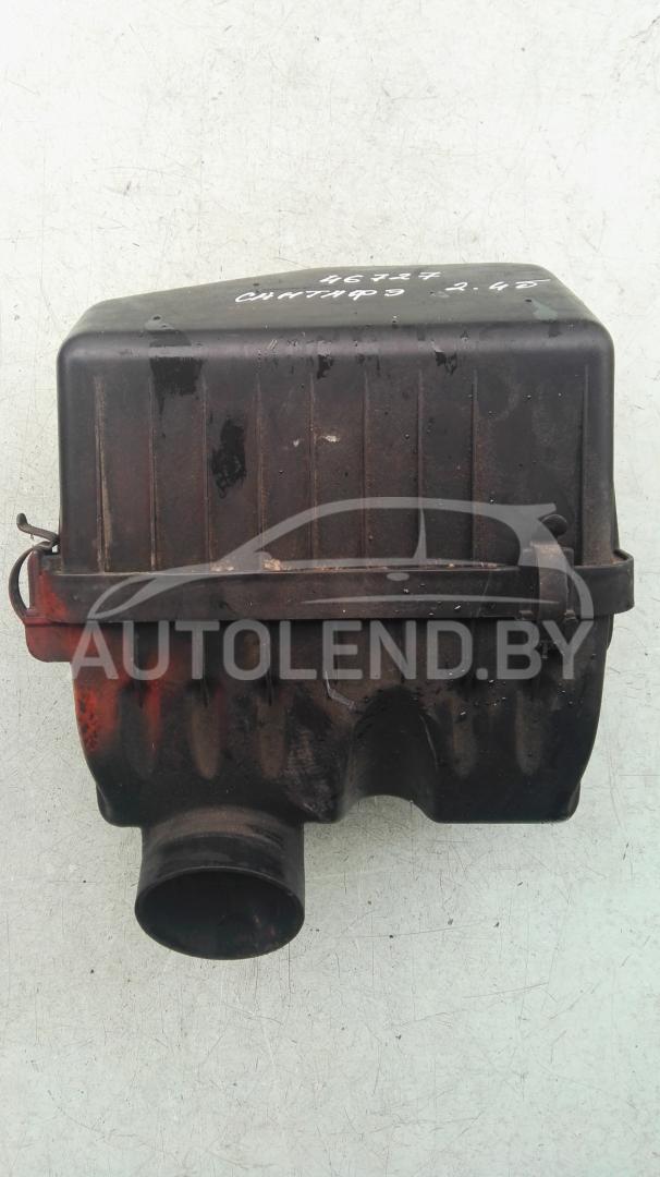 корпус воздушного фильтра Hyundai Santa Fe 1 поколение (SM) 2003, 2.4 л., бензин, МКПП, минивэн - фото №1