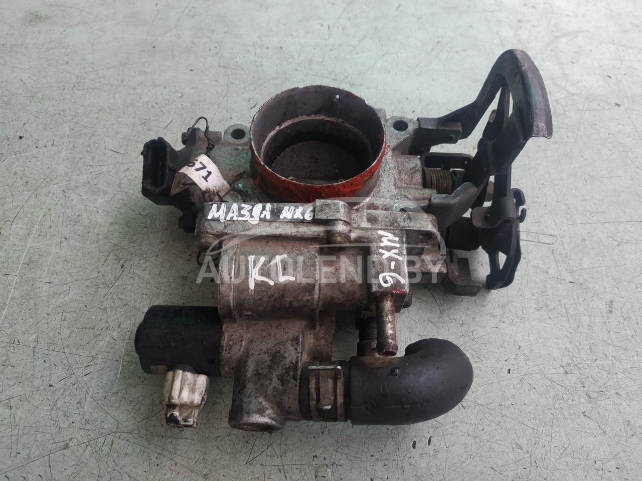 заслонка дроссельная Mazda MX-6 1996, 2.5 л., бензин, МКПП, купе, 195900-3460, KL01 - фото №1