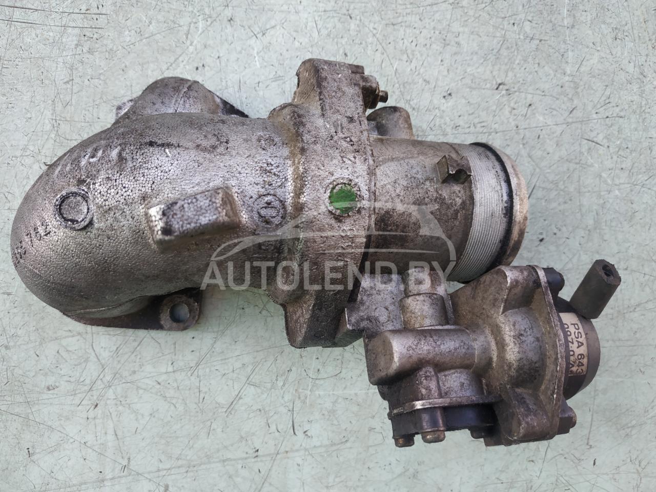 заслонка дроссельная Citroen Berlingo 1 поколение (M49) 2001, 2.0 л., дизель, МКПП, минивэн, 96265762 - фото №1