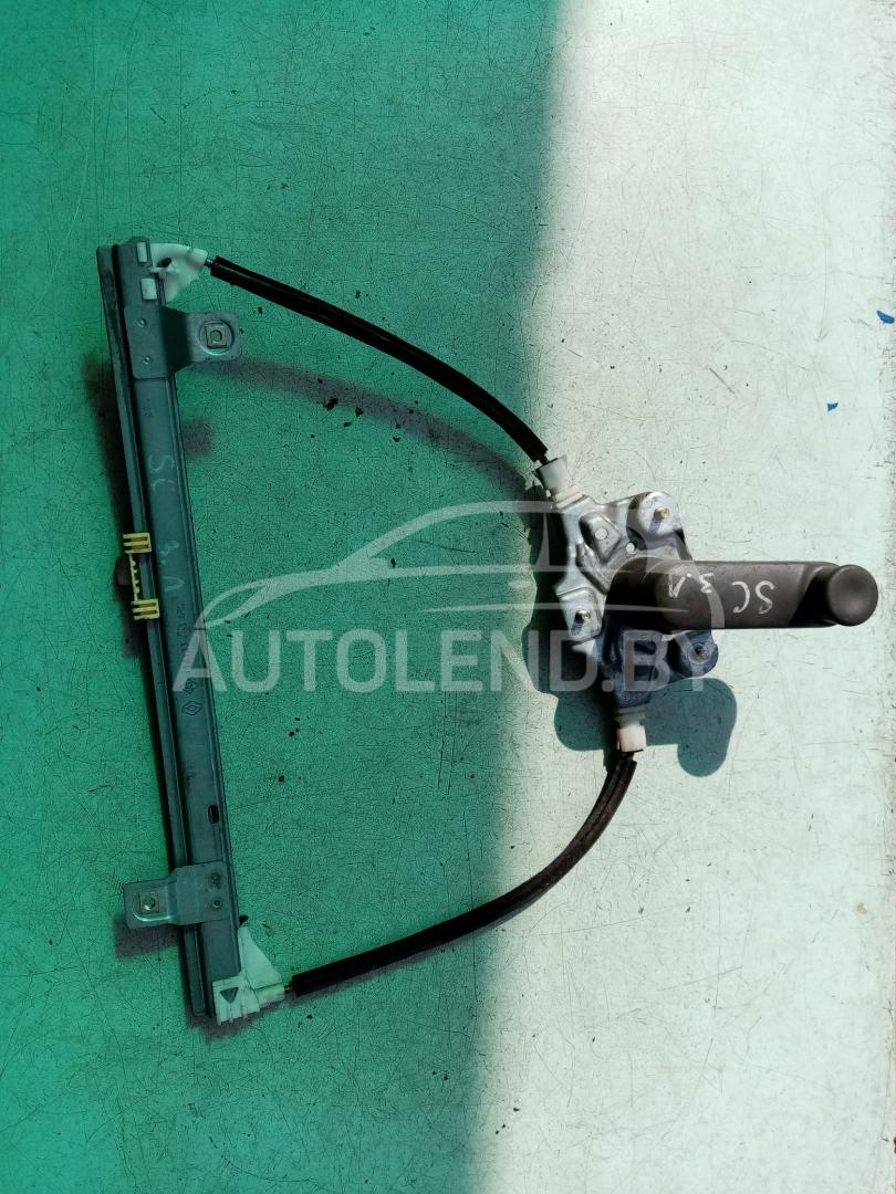 стеклоподъемник задний левый Renault Scenic 1 поколение 1998, 1.6 л., бензин, МКПП, минивэн - фото №1