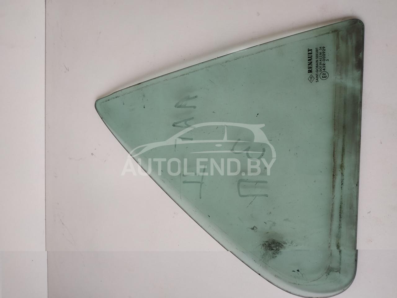 форточка задняя правая Renault Laguna 2 поколение 2003, 1.9 л., дизель, МКПП, хетчбэк 5 дв., 43600929 - фото №1