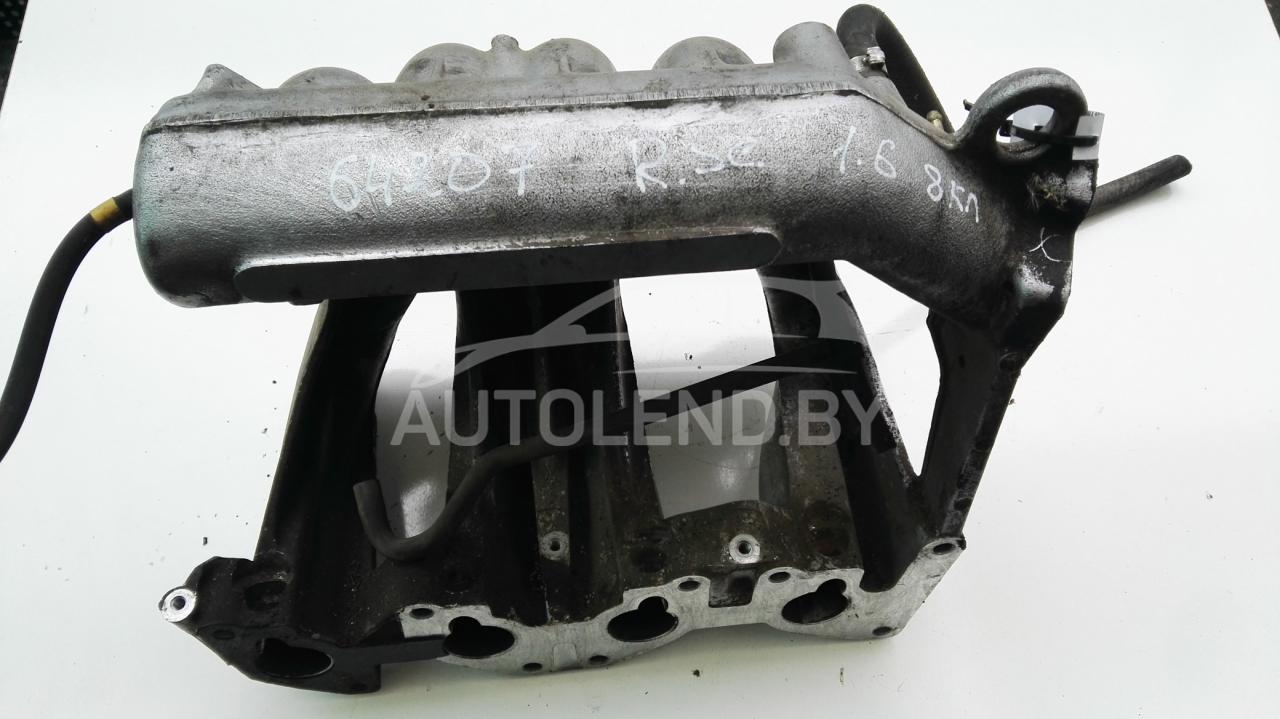 коллектор впускной Renault Scenic 1 поколение 1997, 1.6 л., бензин, МКПП, минивэн, 7700107573 - фото №1