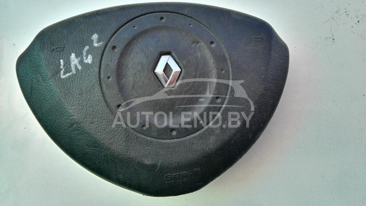 подушка безопасности водителя Renault Laguna 2 поколение 2002, 1.9 л., дизель, МКПП, хетчбэк 5 дв., 8200071205 - фото №1