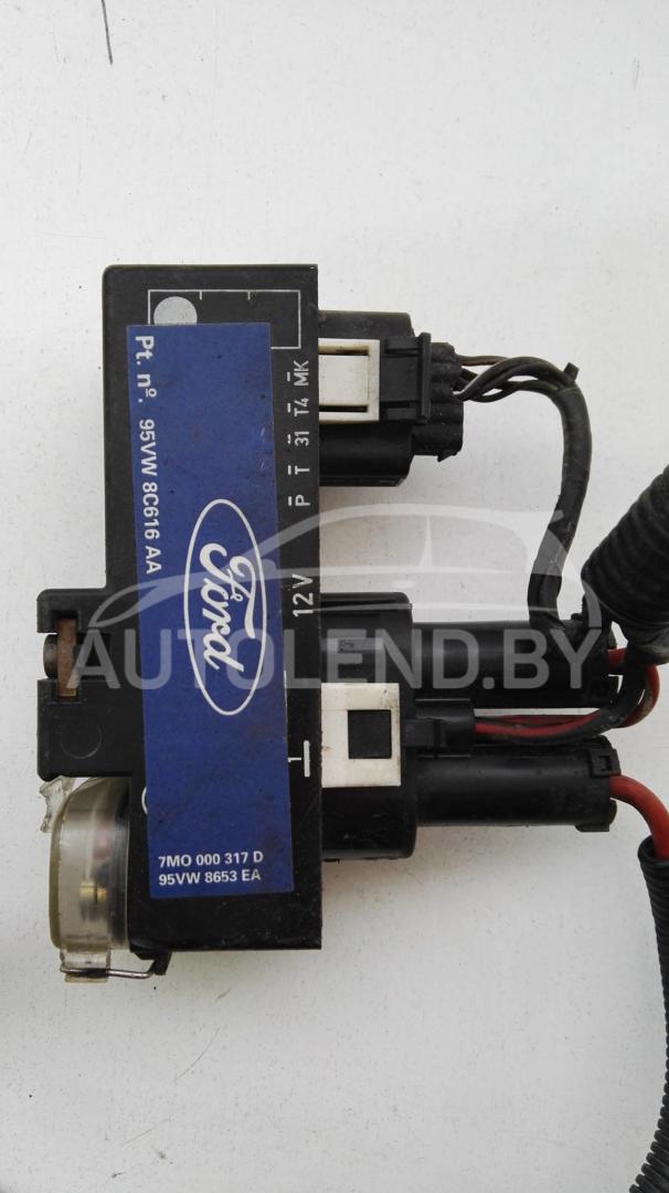 реле накала свечей Ford Galaxy 1 поколение 1999, 1.9 л., дизель, МКПП, минивэн, 95VW8C616AA - фото №1