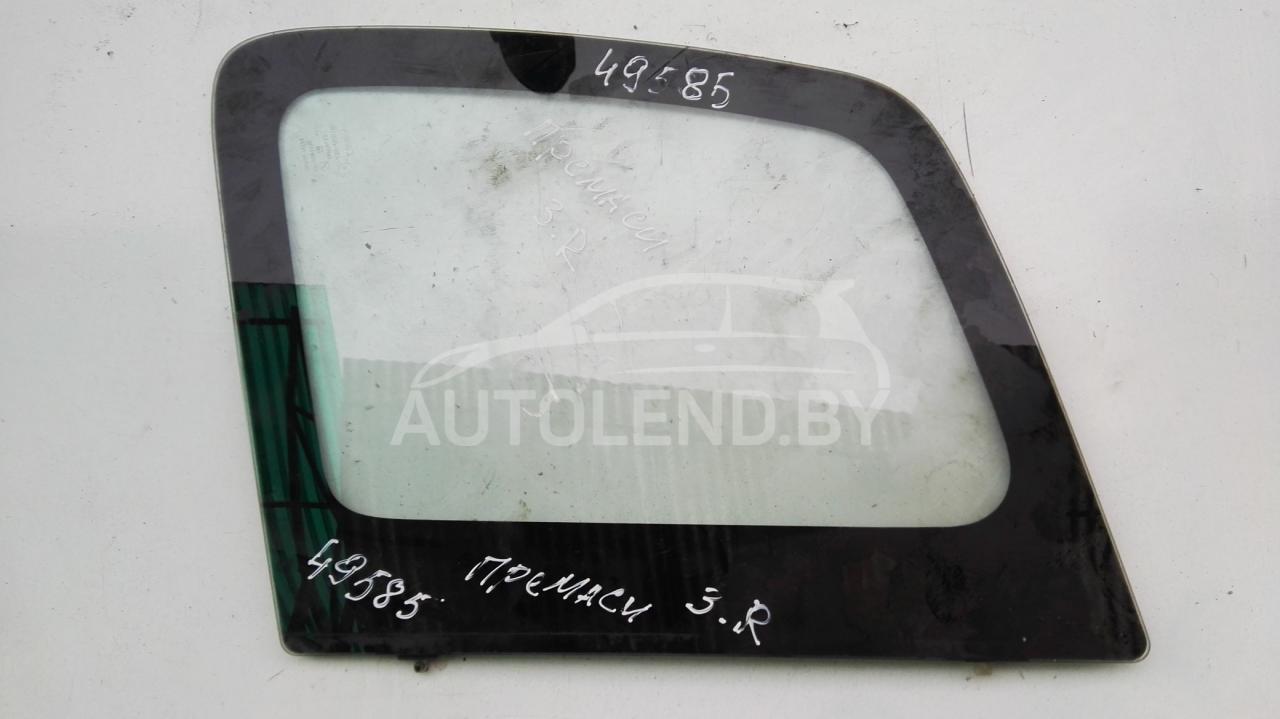 стекло кузовное боковое правое Mazda Premacy 1 поколение 2000, 2.0 л., дизель, МКПП, минивэн - фото №1