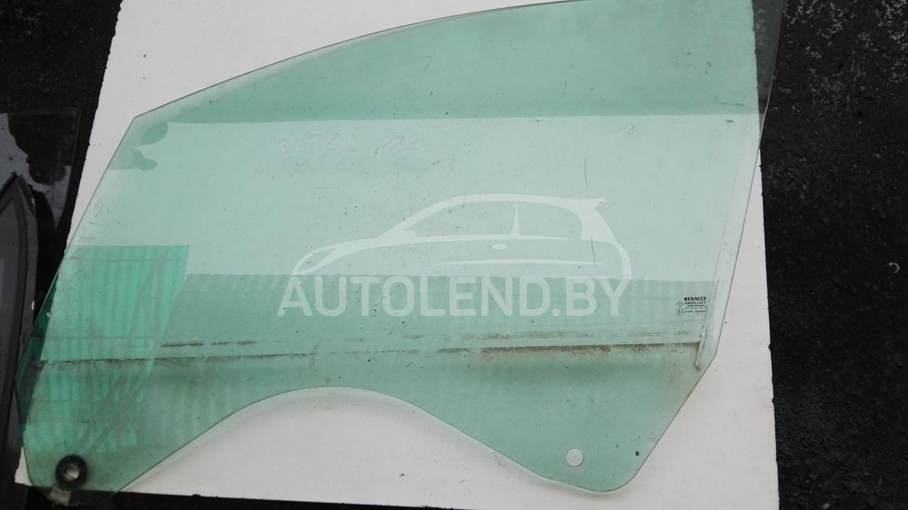 стекло двери передней левой Renault Vel Satis 1 поколение 2003, 2.2 л., дизель, МКПП, хетчбэк 5 дв. - фото №1