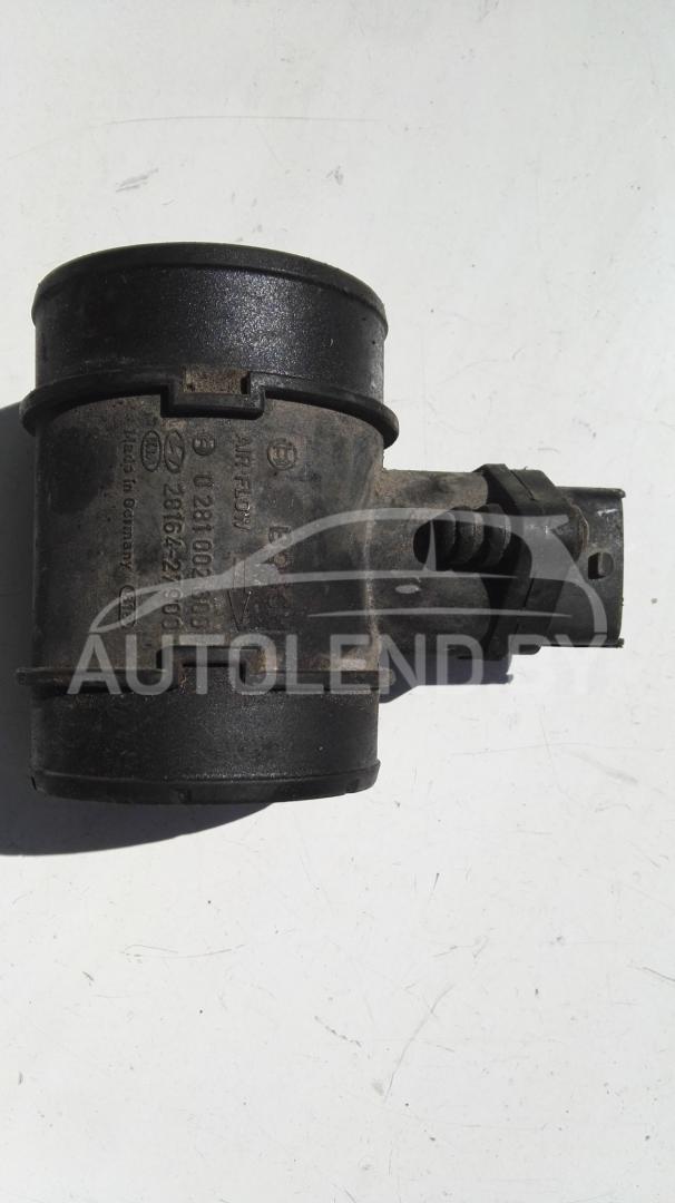 расходомер воздуха Hyundai Santa Fe 1 поколение (SM) 2003, 2.0 л., дизель, МКПП, минивэн, 28164-27900, 0281002600 - фото №1