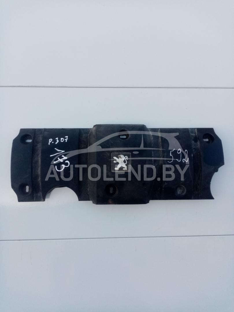 декоративная крышка двигателя Peugeot 307 1 поколение 2003, 1.6 л., бензин, МКПП, универсал, 9638602180 - фото №1