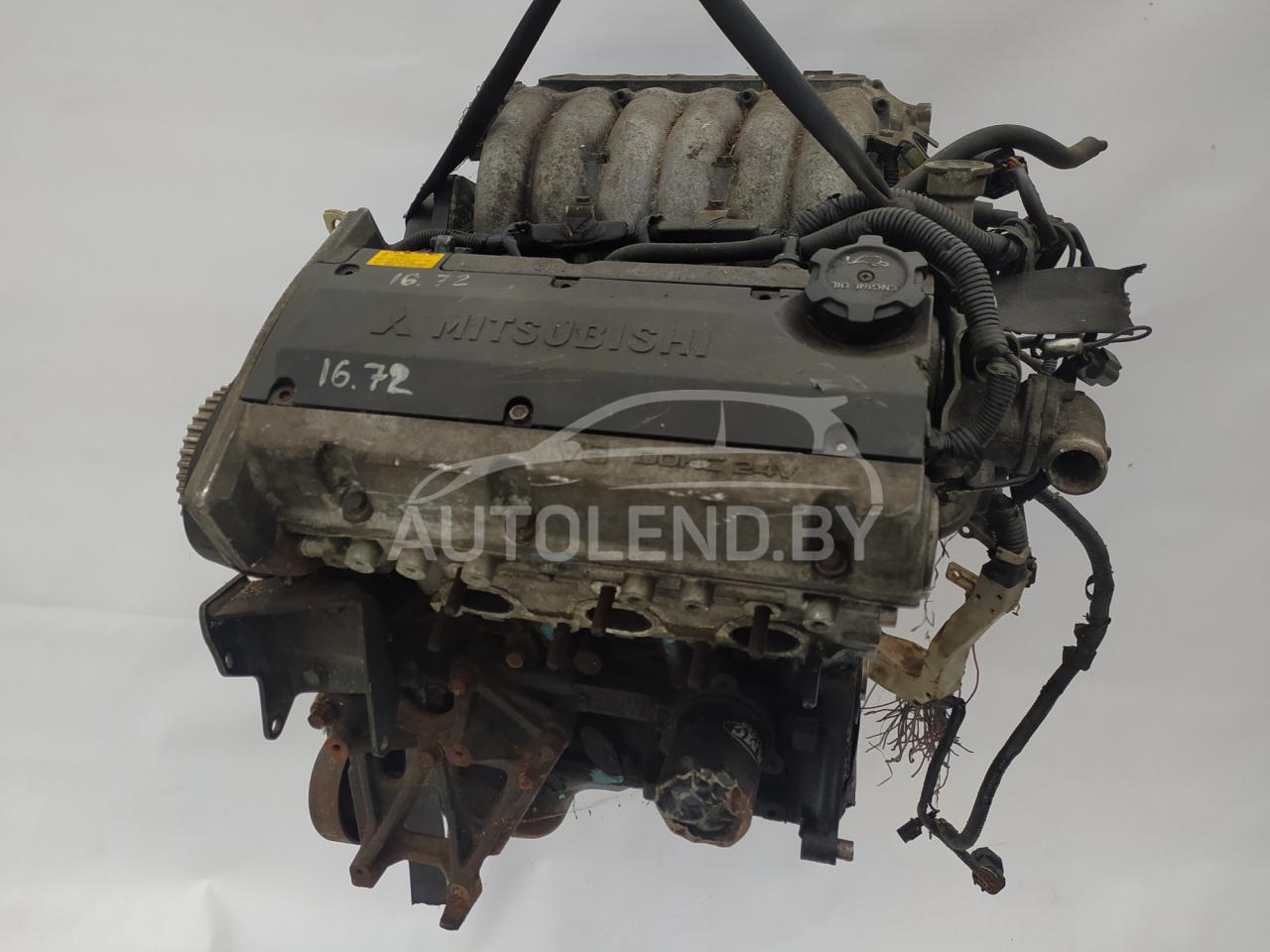 двигатель Mitsubishi FTO 1 поколение 1999, 2.0 л., бензин, АКПП, купе, 6A12 - фото №1