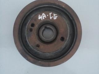 шкив коленвала Toyota Carina E 1 поколение T190 1996, 1.6 л., бензин, МКПП, хетчбэк 5 дв.