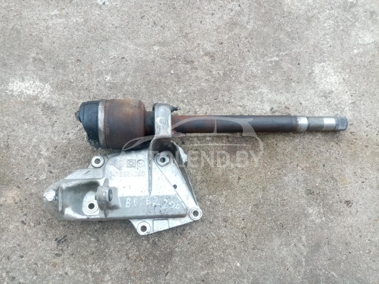 полуось передняя правая (приводной вал, ШРУС) Peugeot Boxer 1 поколение 2001, 2.0 л., бензин, МКПП, минивэн, 1475964080 - фото №1