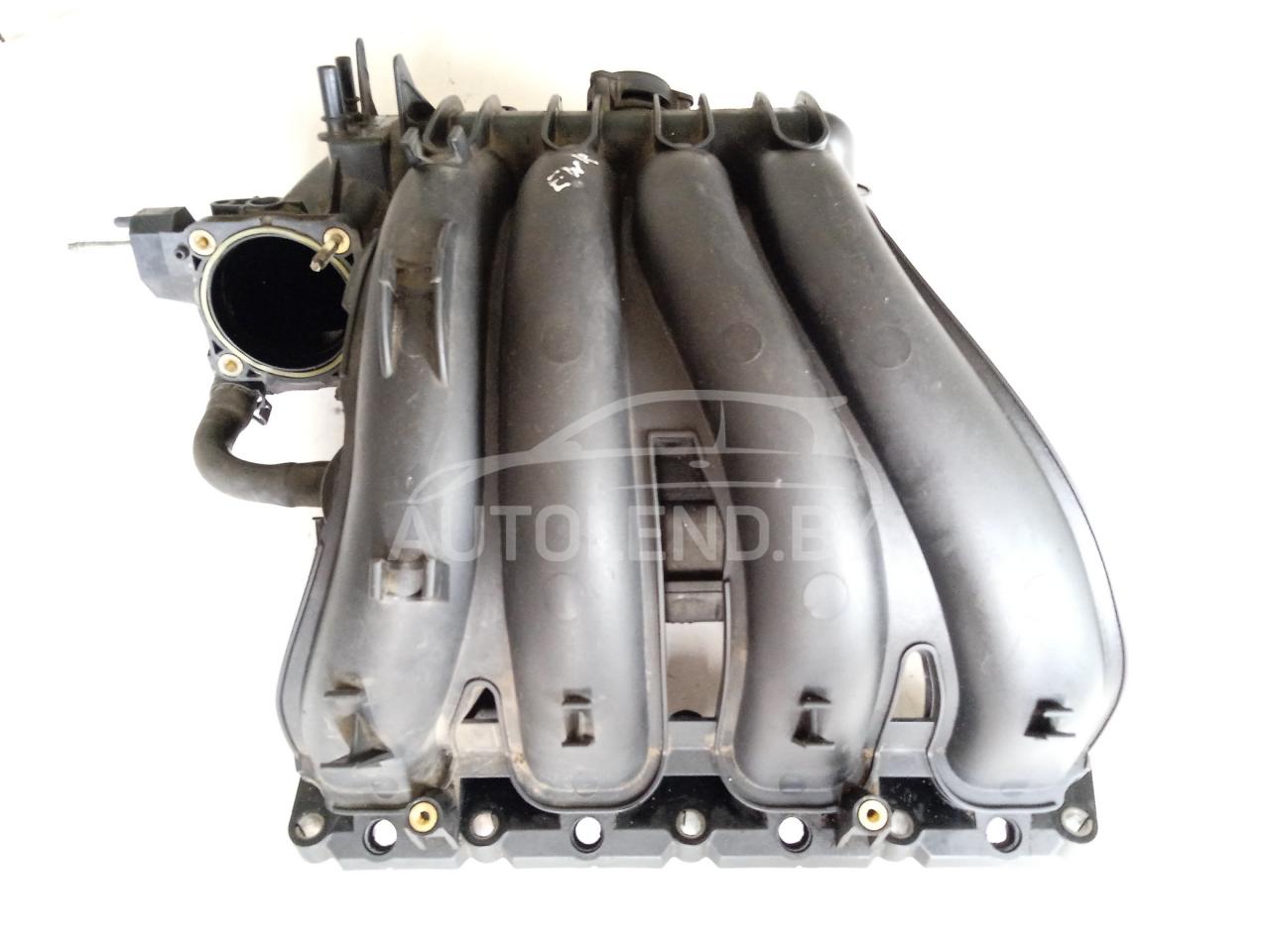 коллектор впускной Peugeot 407 1 поколение 2004, 2.2 л., бензин, МКПП, седан, 9656295880 - фото №1