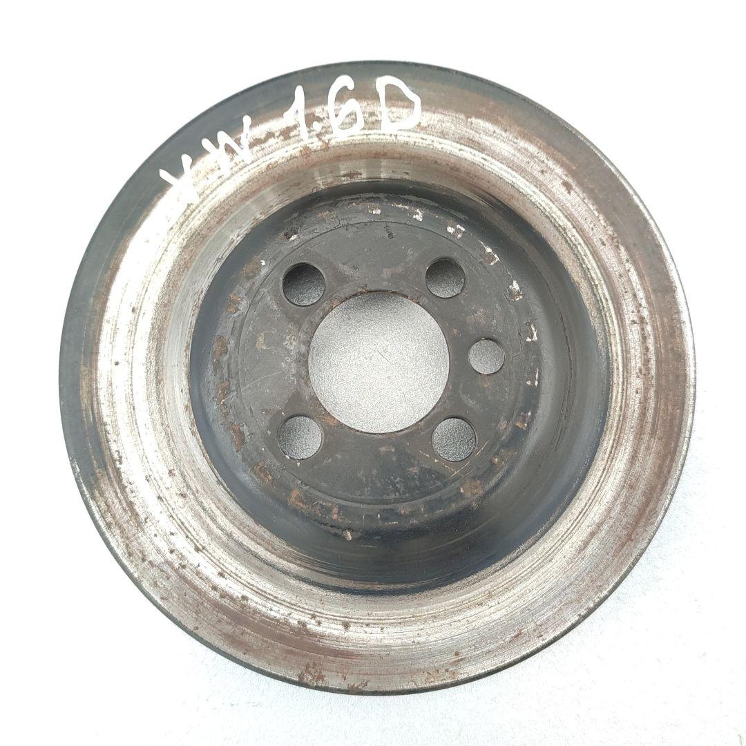 шкив коленвала Volkswagen Passat B3 1990, 1.6 л., SB, дизель, МКПП - фото №1