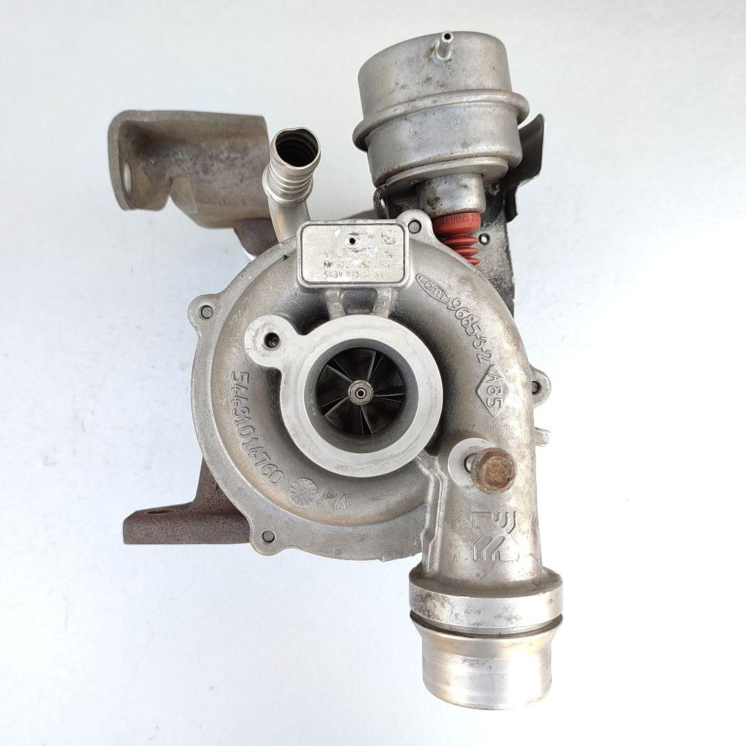 турбина Nissan Qashqai 2 поколение 2015, 1.5 л., K9K 430, дизель, МКПП, 54431014760, 54399700087 - фото №1