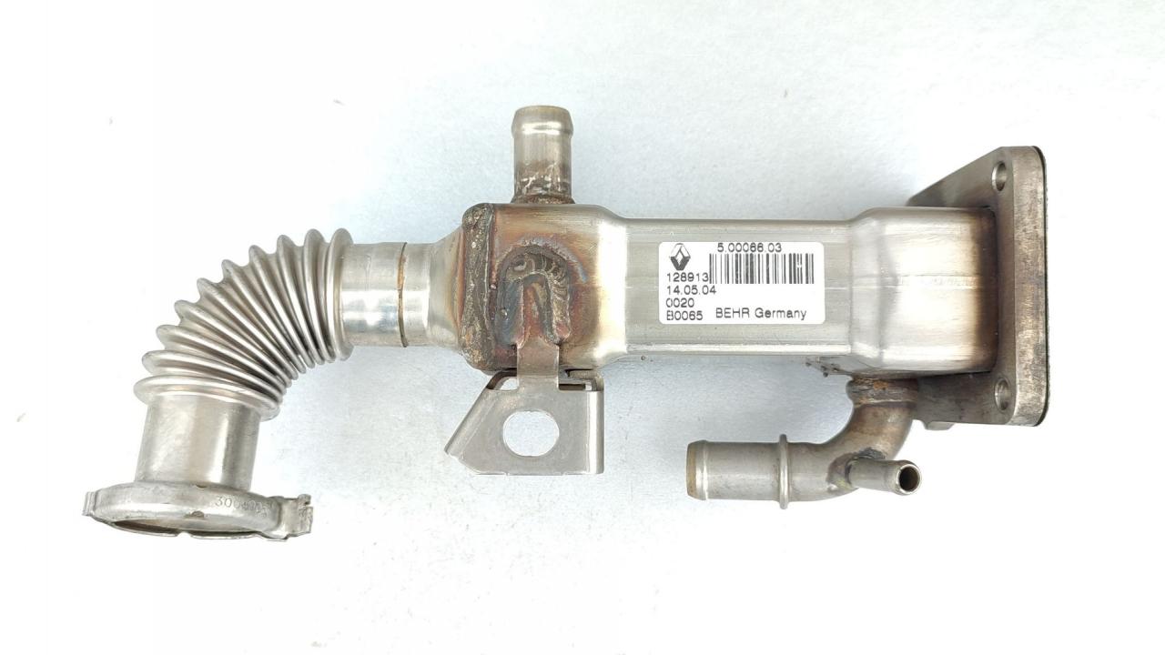 охладитель EGR / Радиатор EGR Renault Scenic 2 поколение 2005, 1.9 л., F9Q 812, дизель, МКПП, 8200360566A, H7700107471, 7.28430.06, 5.00066.03 - фото №1