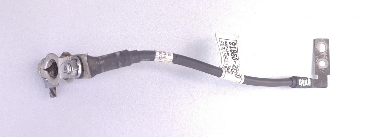 минусовой провод аккумулятора Kia Magentis 2 поколение 2007, 2.0 л., G4KA, бензин, МКПП, седан, 91860-2G000, K2G50249 - фото №1