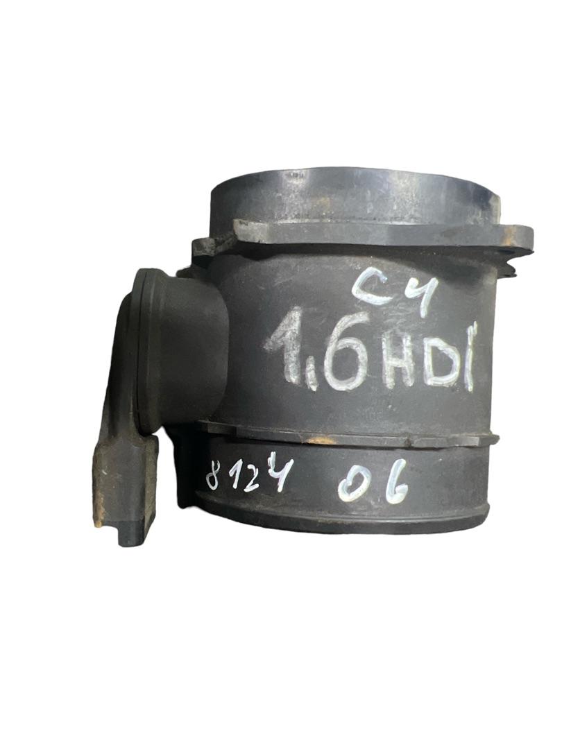 расходомер воздуха Citroen C4 1 поколение 2006, 1.6 л., дизель, 9650010780, 72834204 - фото №1