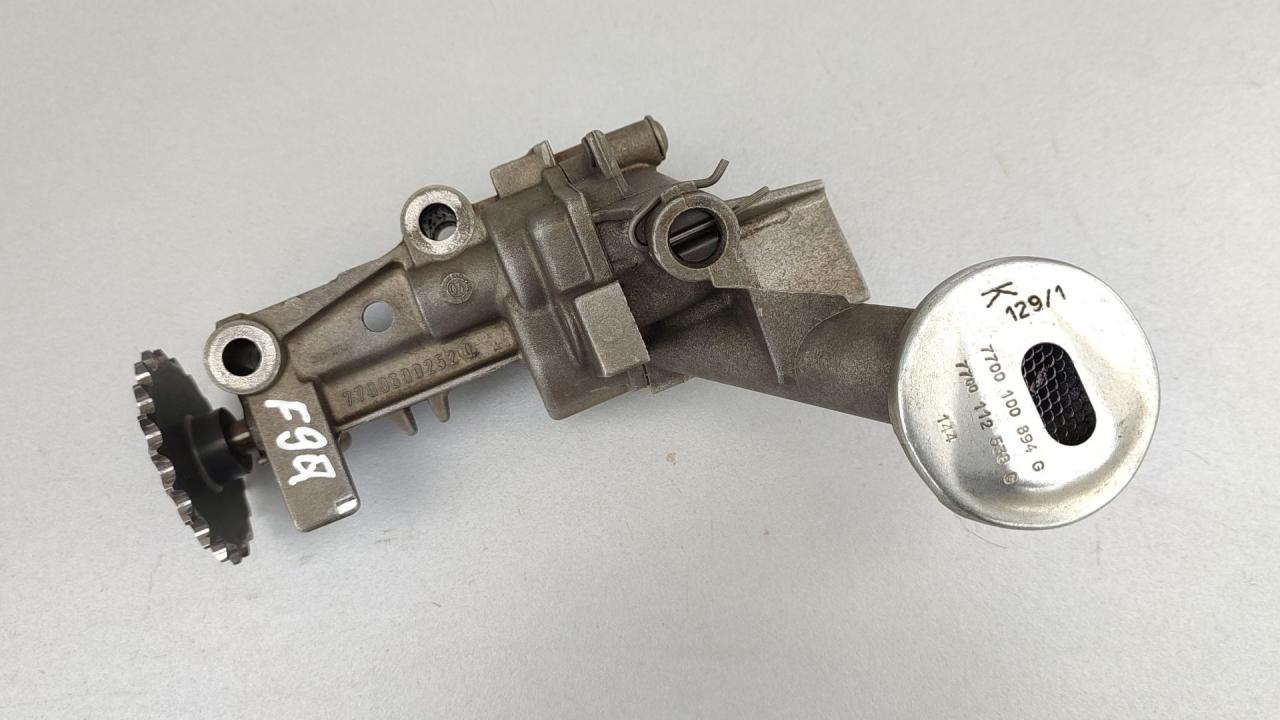 насос масляный Renault Laguna 2 поколение 2004, 1.9 л., дизель, МКПП, 7700600251, 7700600252, 7700100894G, 7700112538G - фото №1