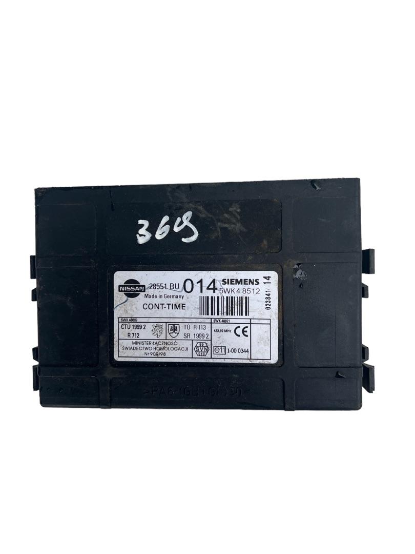 блок комфорта Nissan Almera Tino V10 2002, 5WK48512 - фото №1